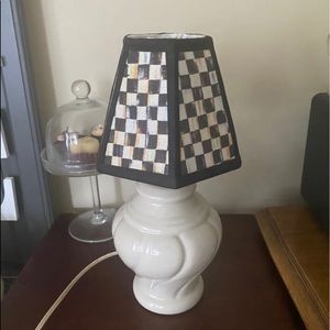 Lamp with Mackenzie Childs shade